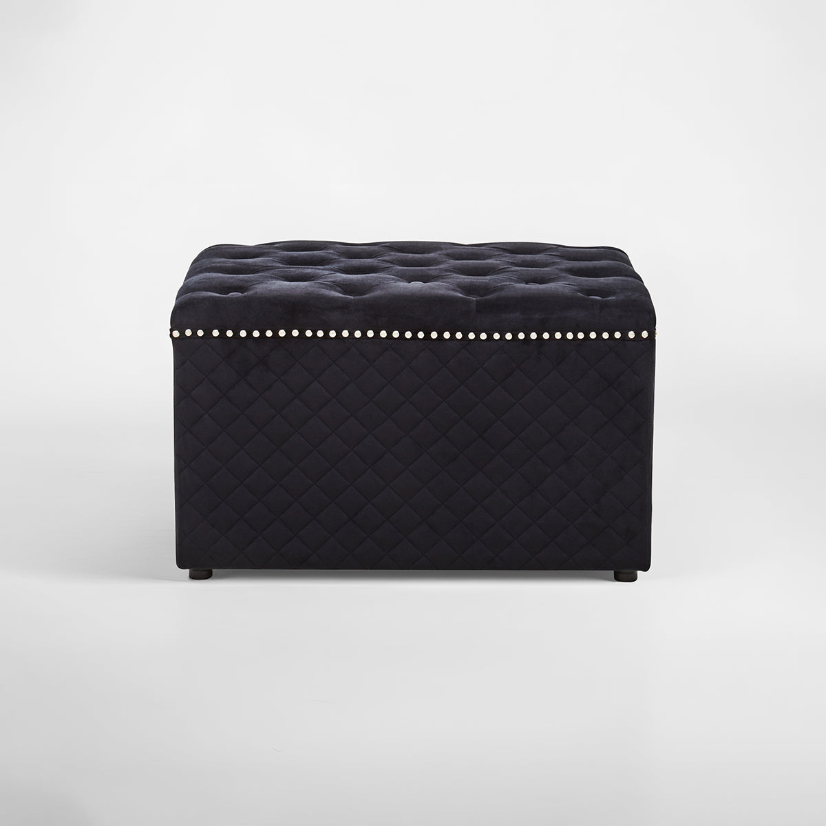 Zamora Velvet Ottoman