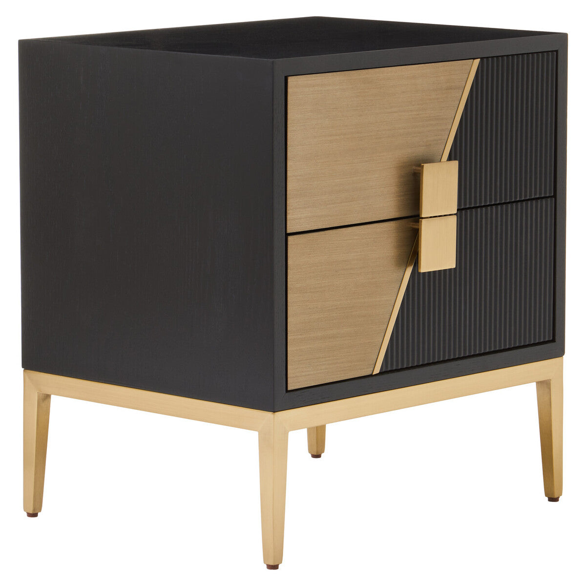 Davoli Two Drawer Side Table