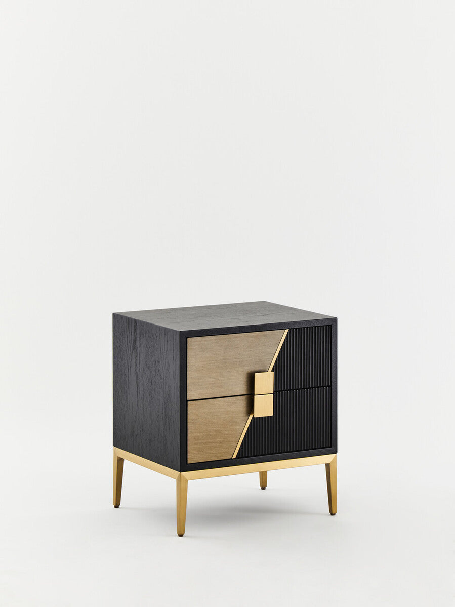 Davoli Two Drawer Side Table