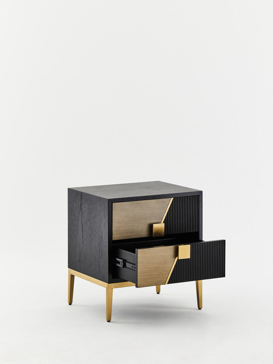 Davoli Two Drawer Side Table