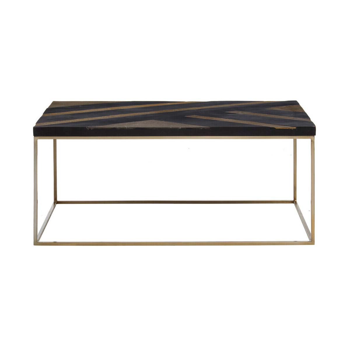 Aris Black And Gold Coffee Table