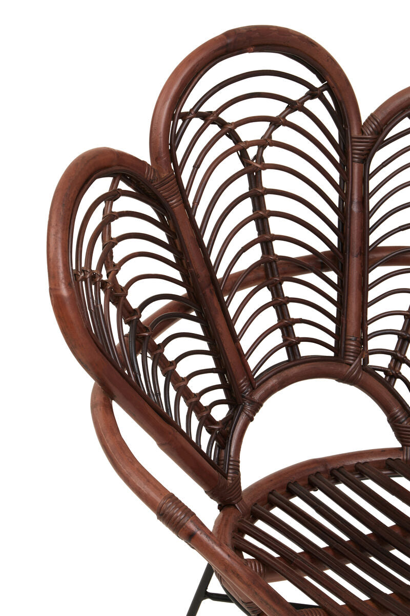 Manado Brown Natural Rattan Chair