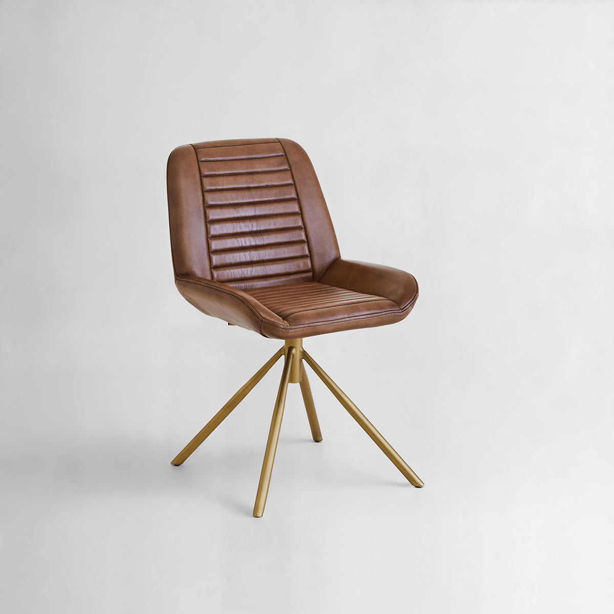 Buffalo Brown Leather Chair