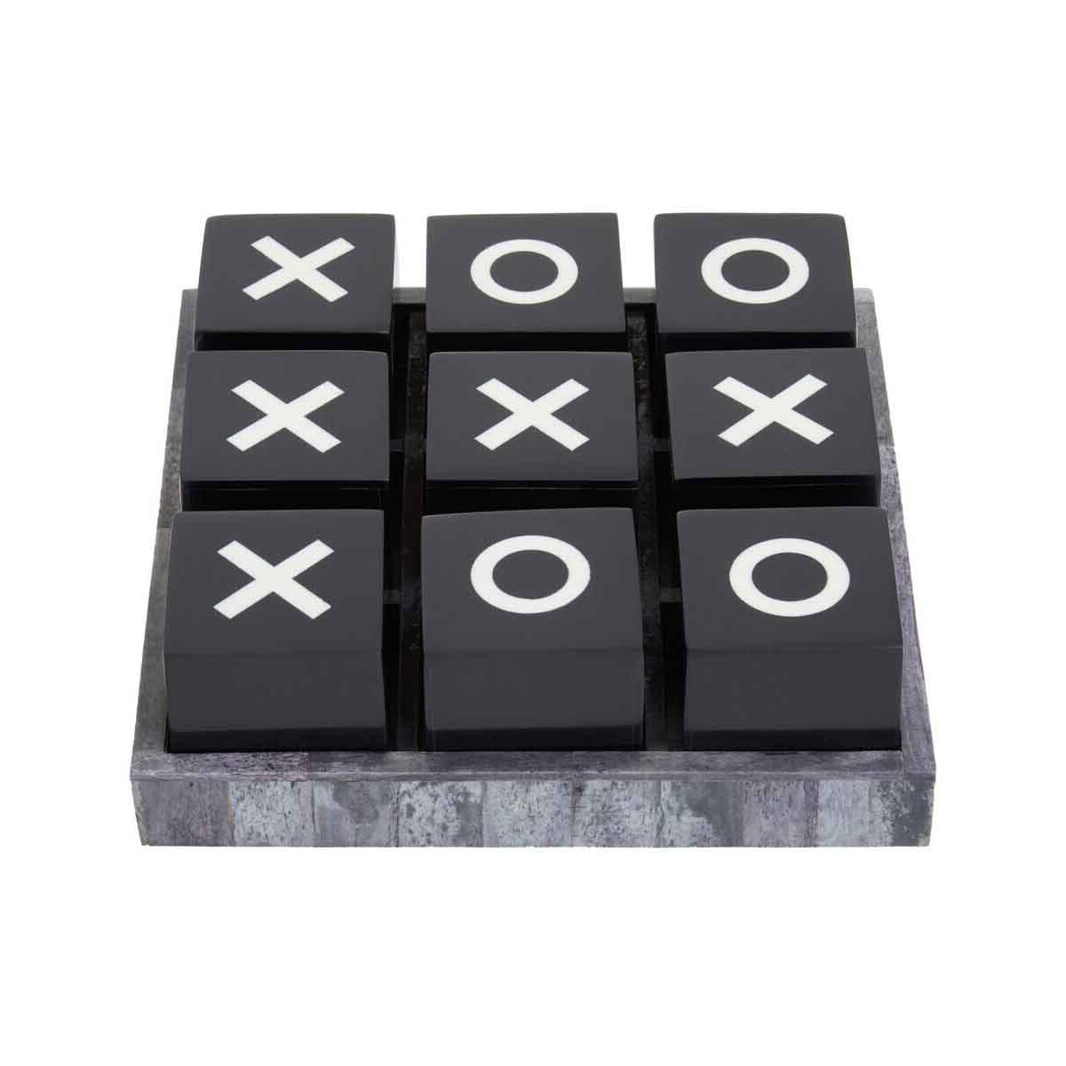 Churchill Games Grey Bone Noughts and Crosses