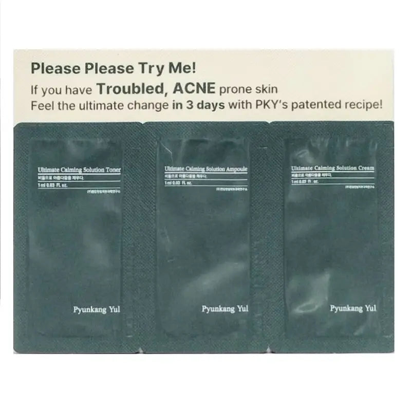 Pyunkang Yul - ULTIMATE ACNE CALMING LINE MINI SACHET