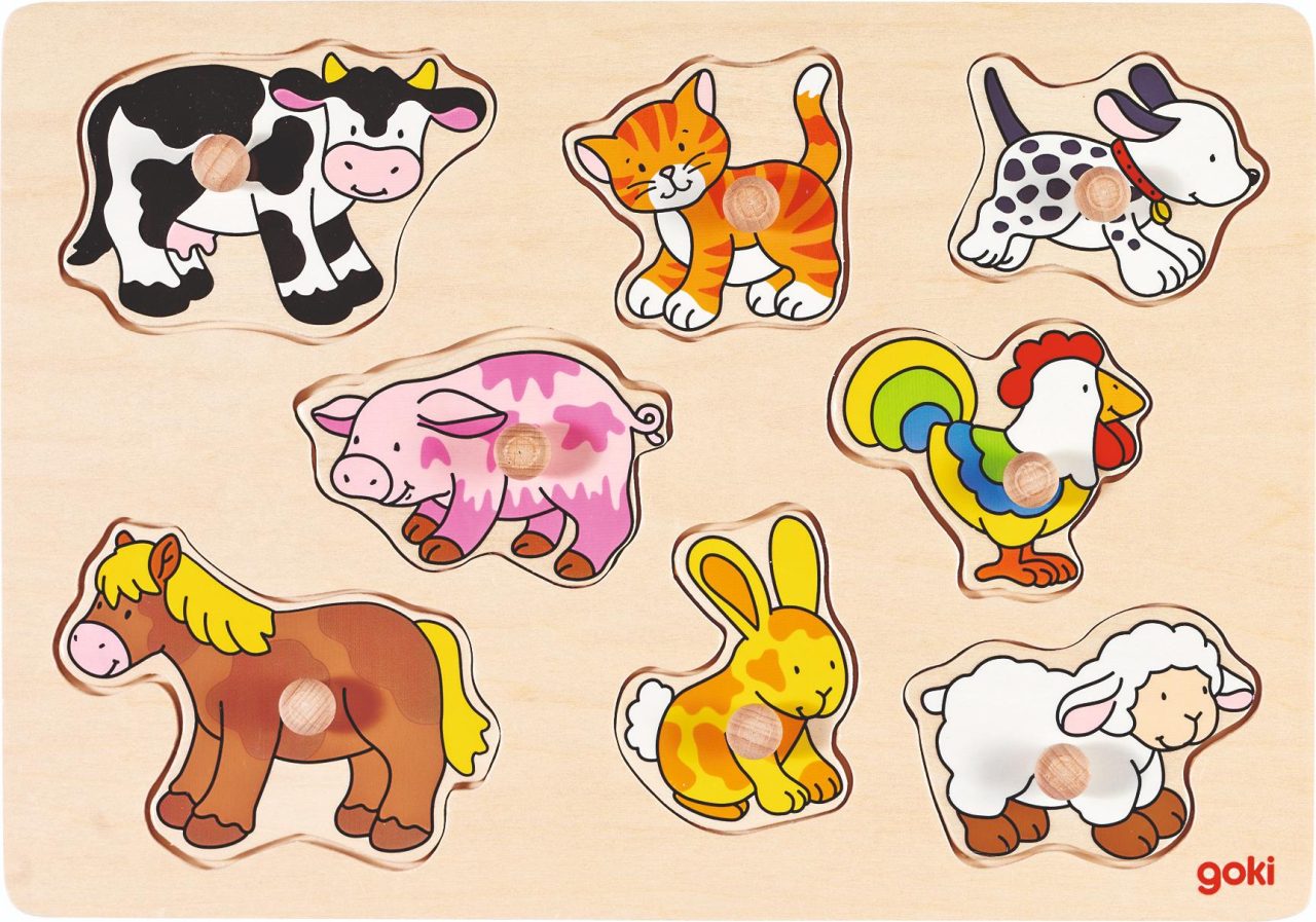 Lift-Out Puzzle - Farm Animals VI