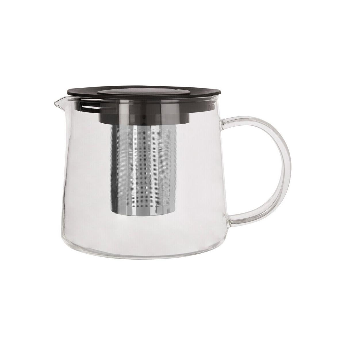 Miller 1000ml Glass Heat Resistant Teapot