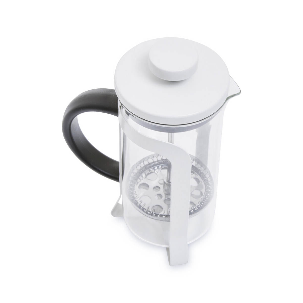 Akeala Matte White Cafetiere 350ml