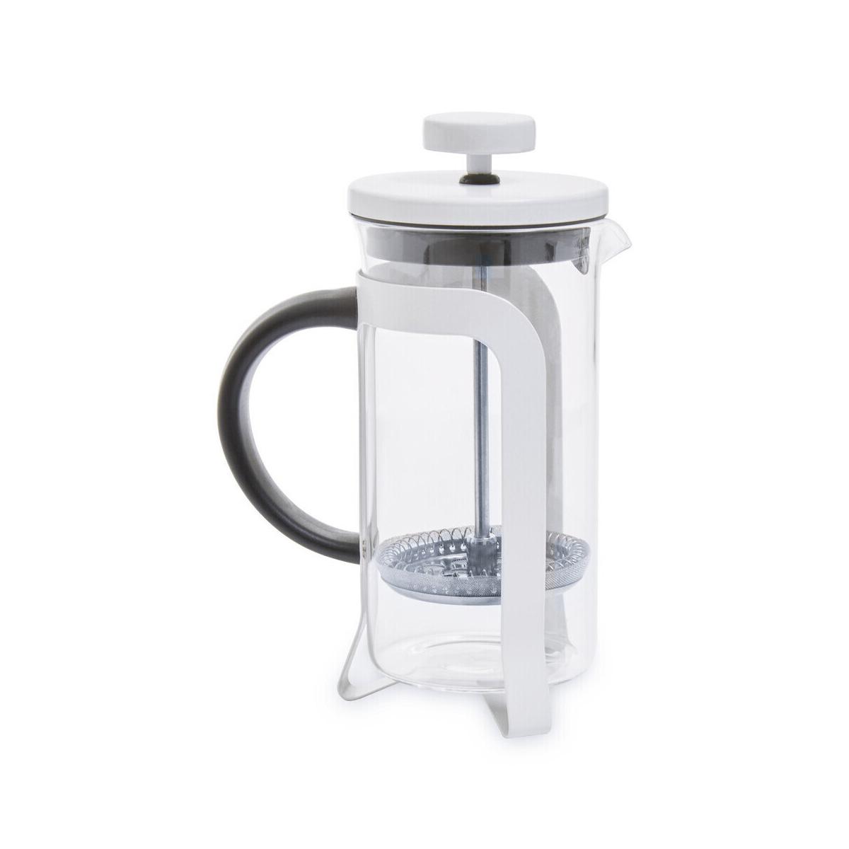 Akeala Matte White Cafetiere 350ml
