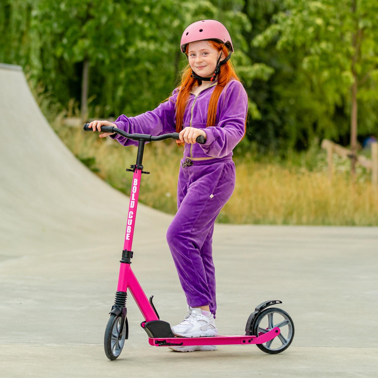 Pink - Big 2 Wheel Scooter