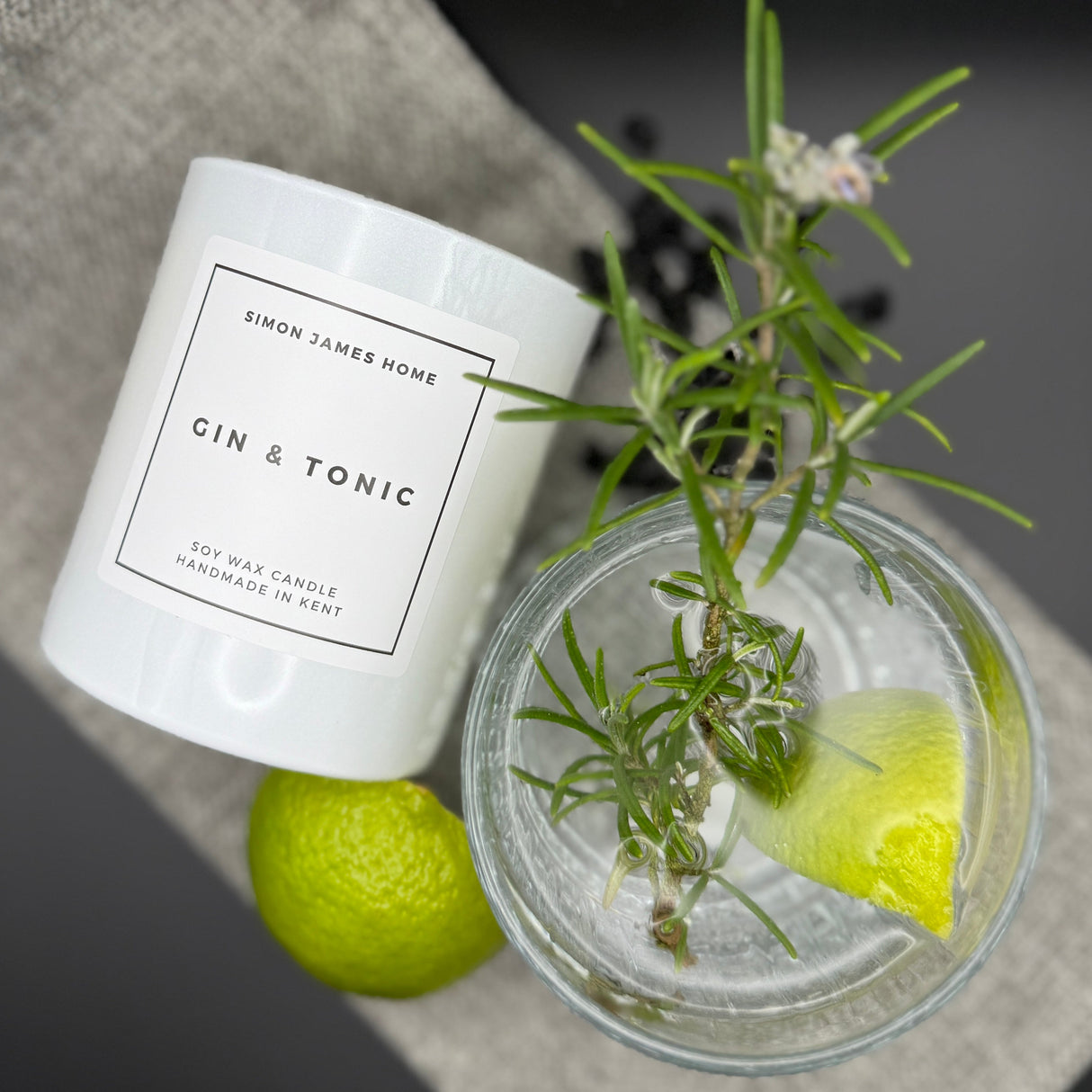 Gin & Tonic Handmade Soy Wax Candle