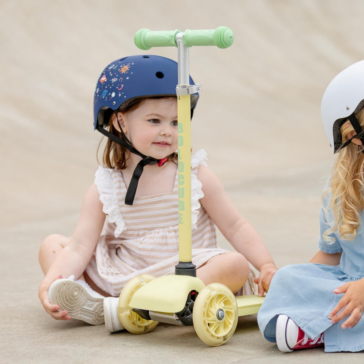 Galaxy Sky Blue - Kids Helmet