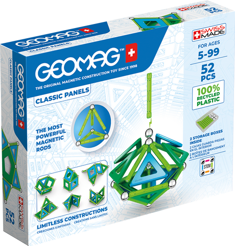 Geomag Classic Panels Recycled 52 Pieces Set