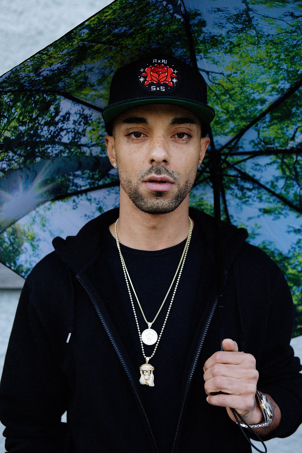 Forest Umbrella – Windproof & UPF50+