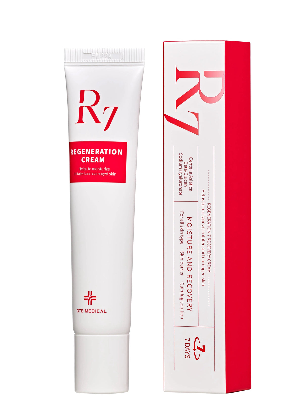 R7 Regenerating and Moisturising Skincare Cream