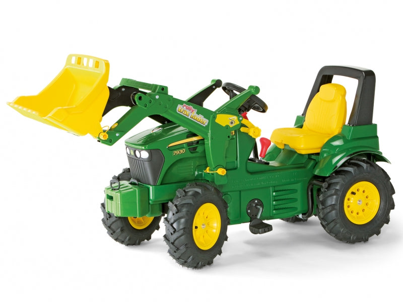 Rolly Farmtrac Premium (Ages 3 - 8) - John Deere 7930 Tractor With Frontloader and Pneumatic Tyres