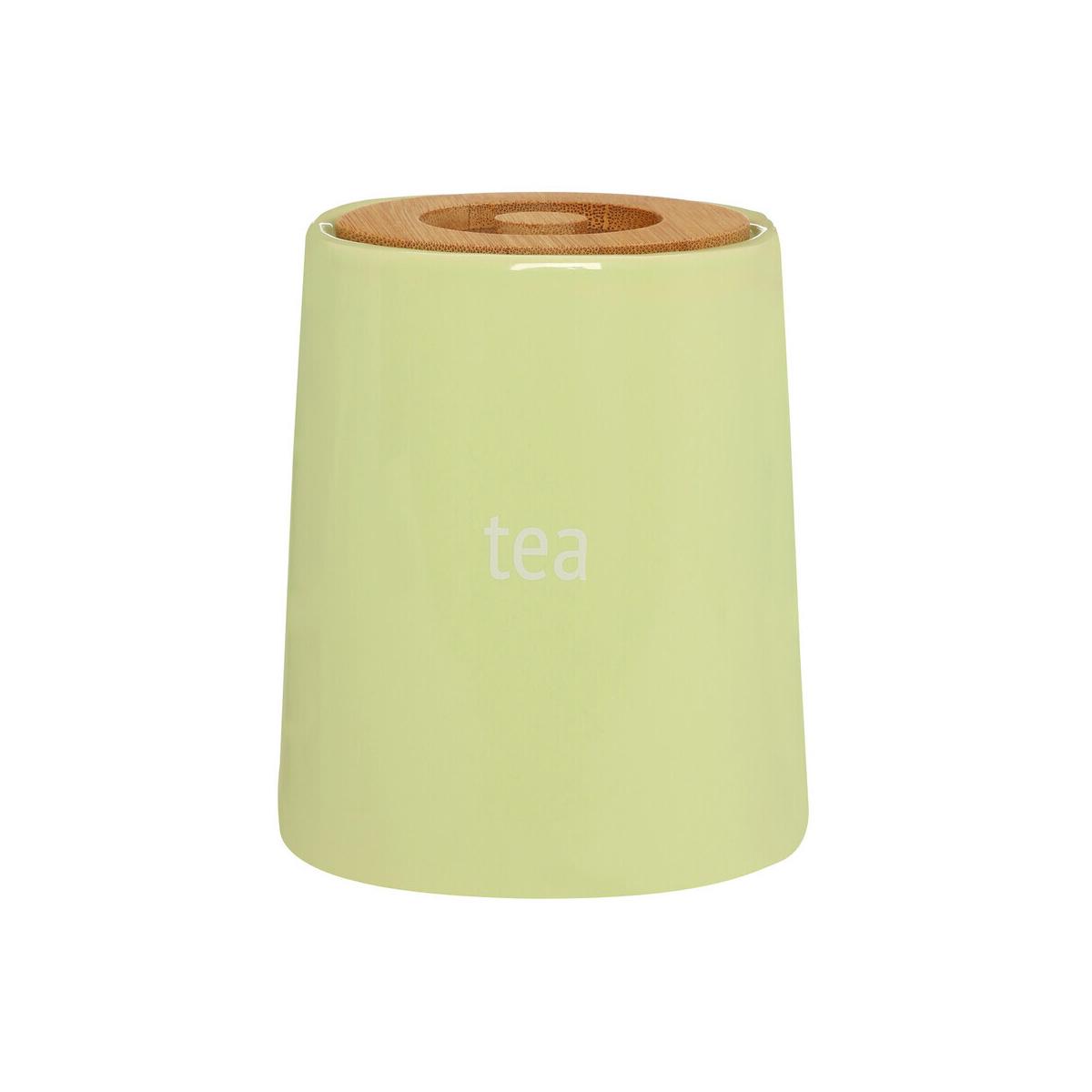 Fletcher Green Ceramic Tea Canister