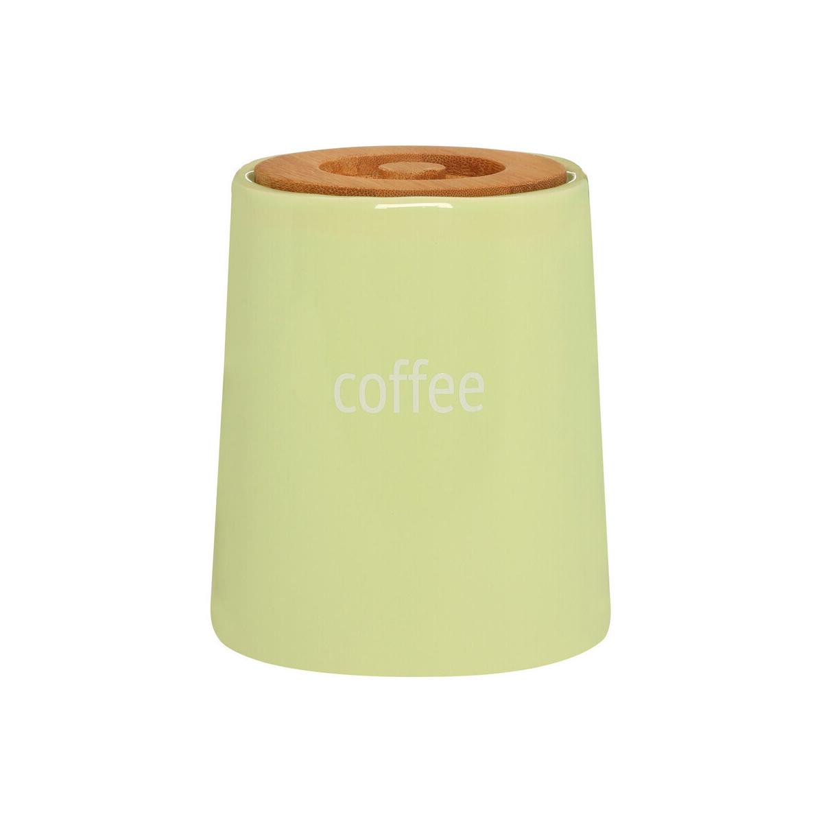 Fletcher Green Ceramic Coffee Canister