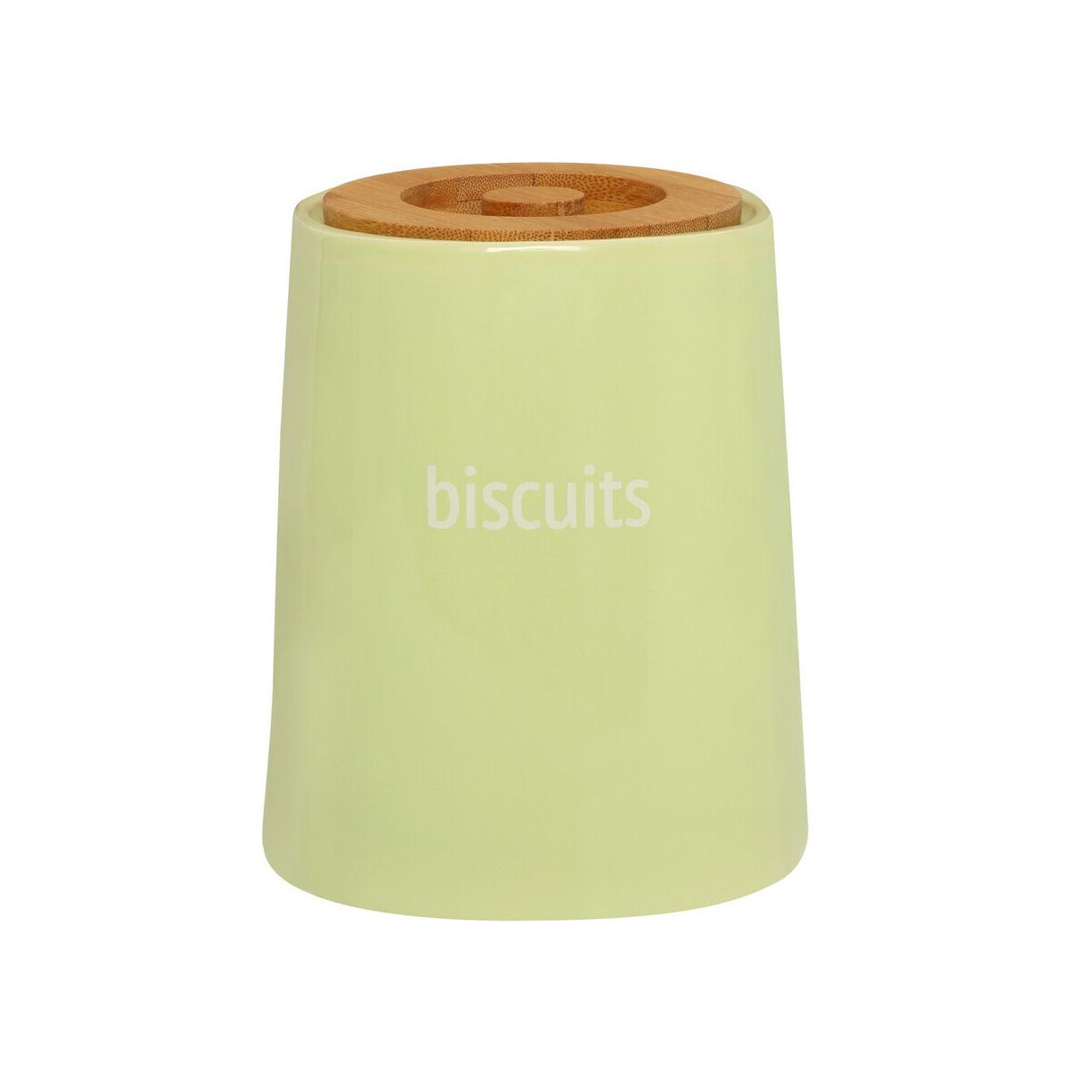 Fletcher Green Ceramic Biscuit Canister