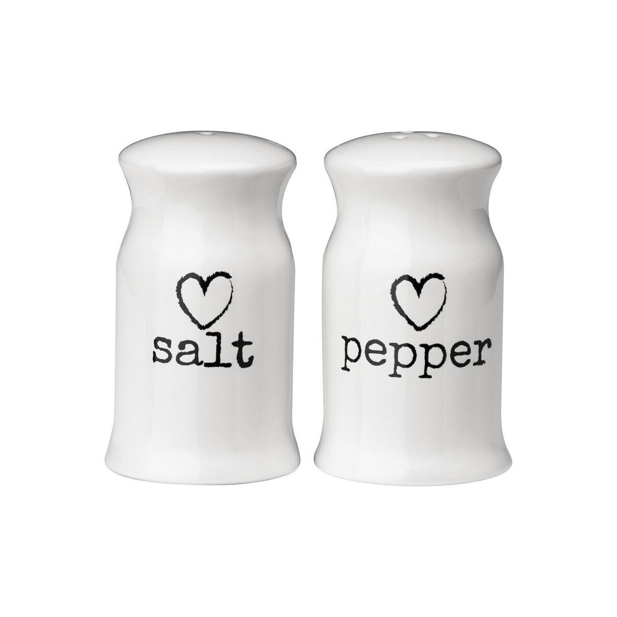 Charm White Salt and Pepper Set
