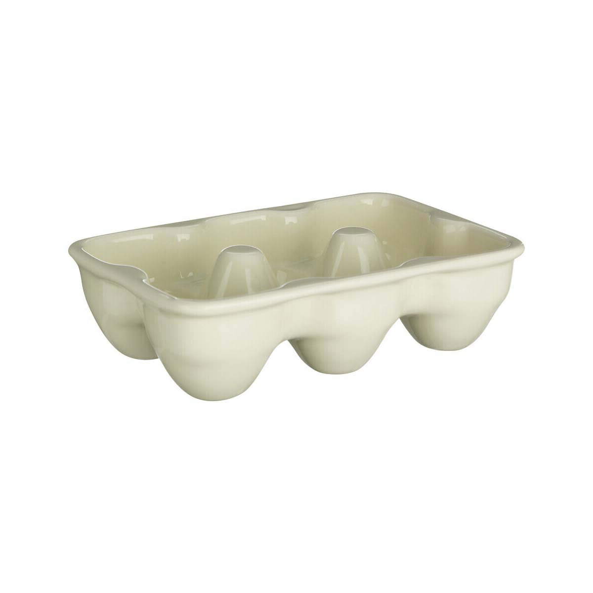 Emani Cream 6 Egg Holder