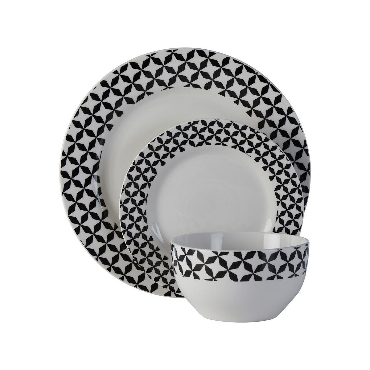 Avie 12 Piece Windmill Dinner Set