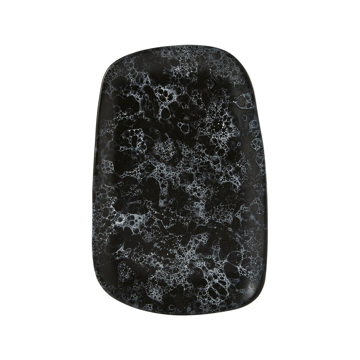 Hygge Large Black Marble Effect Serving