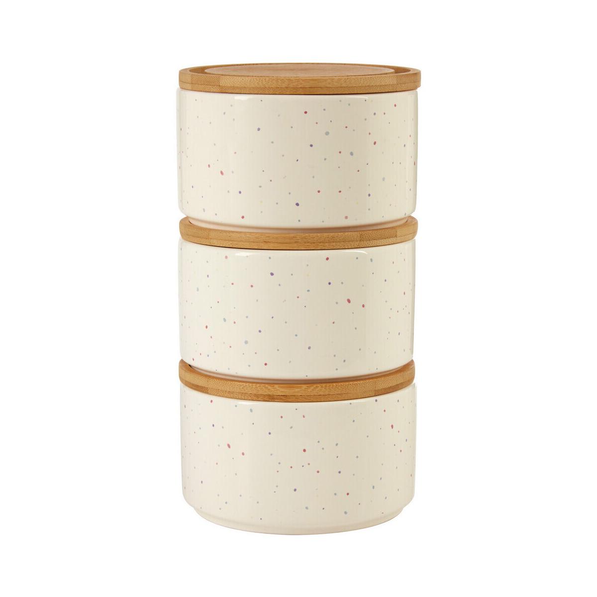 Fenwick Set of 3 Stackable Canisters