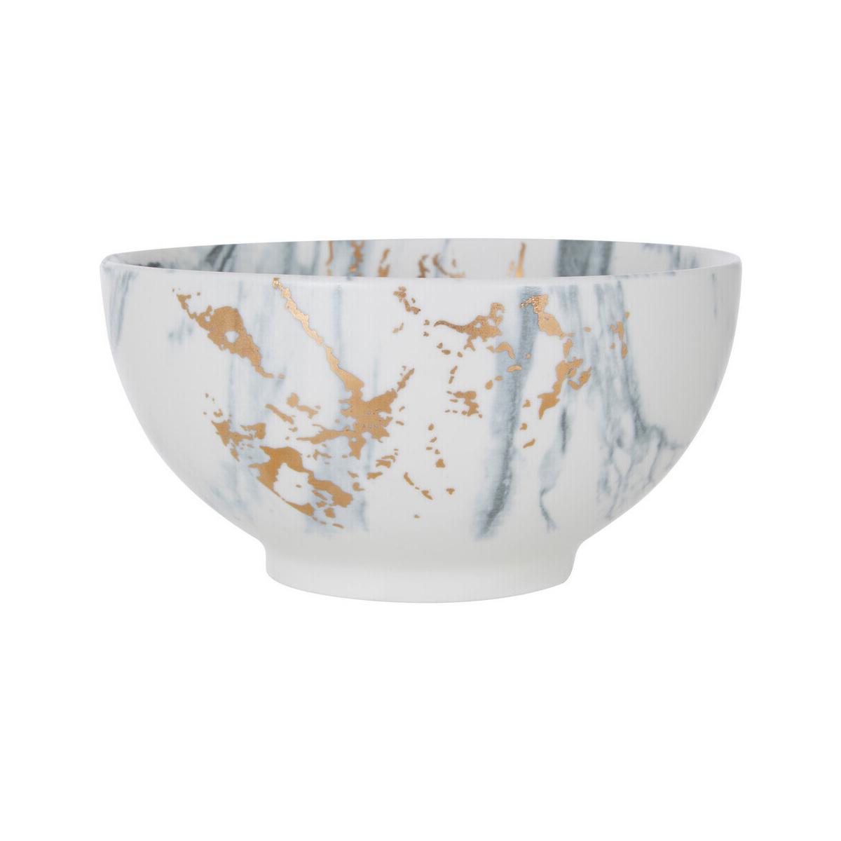 Marble Luxe Salad Bowl