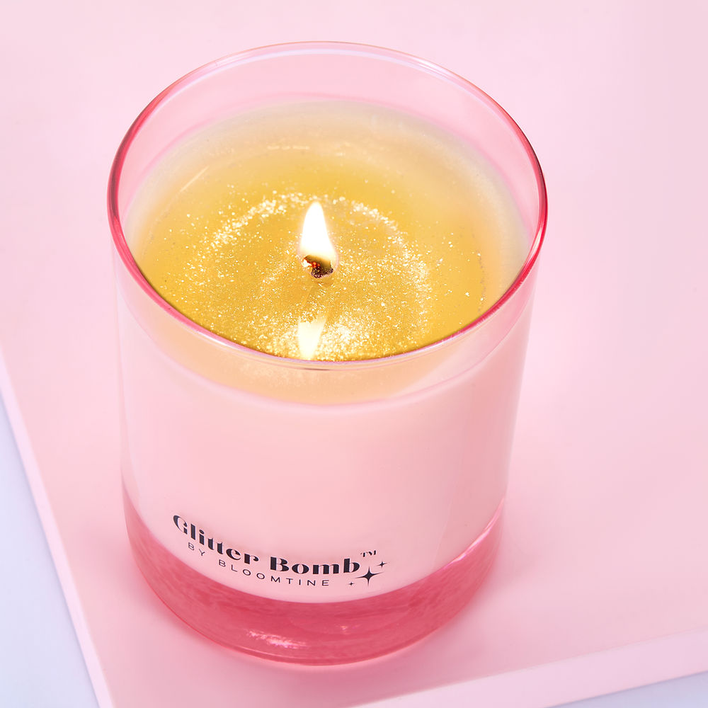 Milky Way | Glitter Bomb™ Gift Candle  in Coconut, Citrus & Vanilla 230G