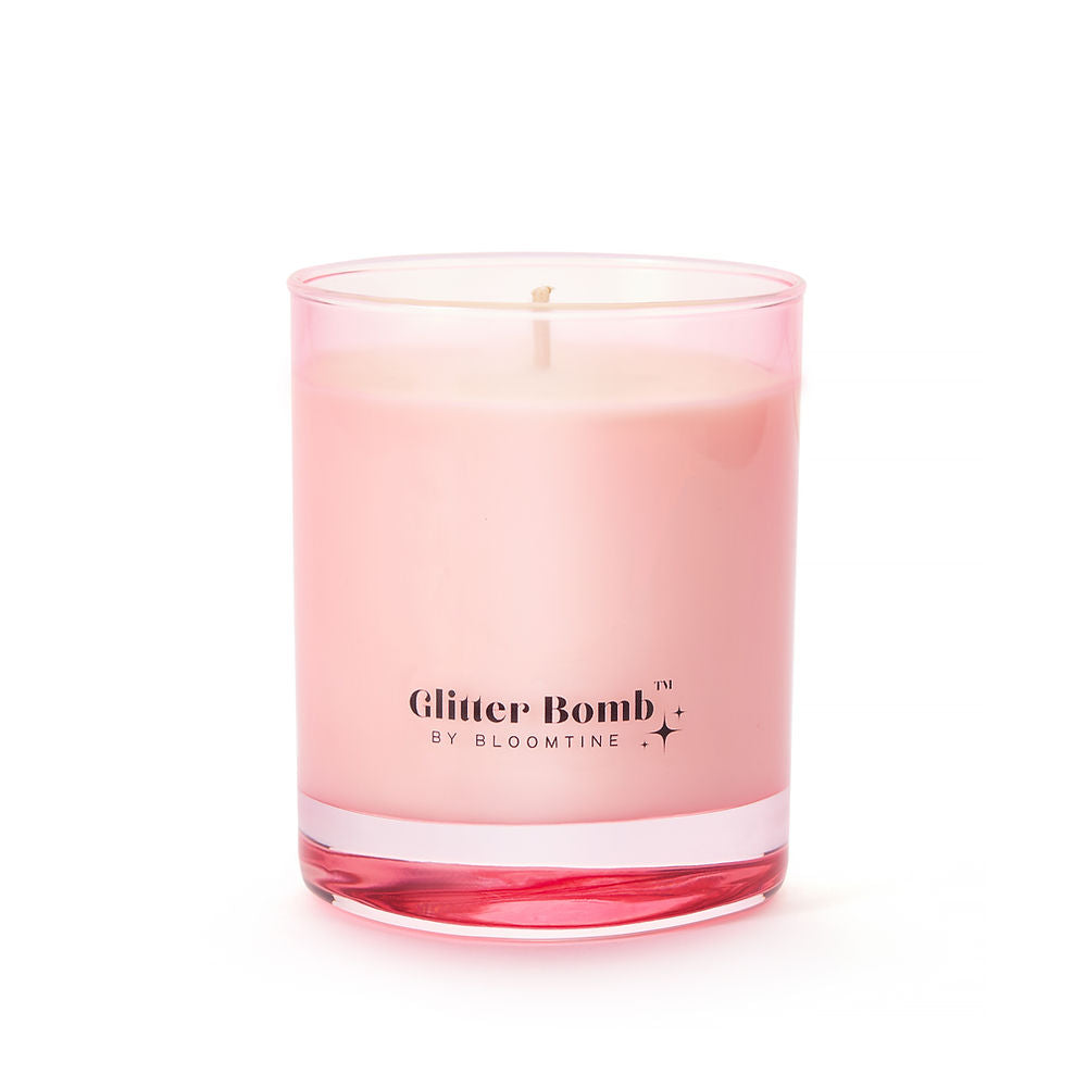 Sparkle-Nova | Glitter Bomb™ Gift Candle in Bergamot, Cedar and Rose 230g