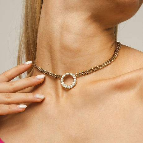 Archangel Choker™ in Premium Gold Vermeil - 15"