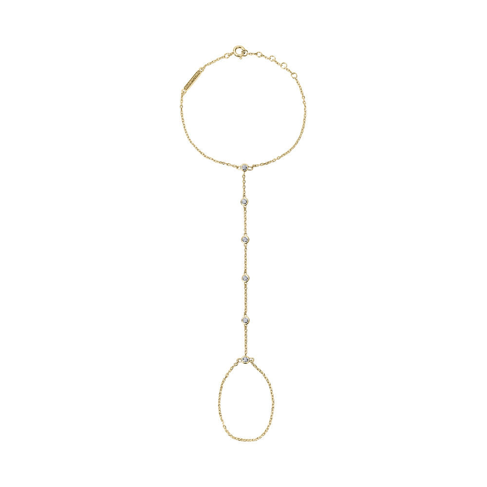 Illuminess™ Premium Gold Vermeil Sparkle Hand Chain