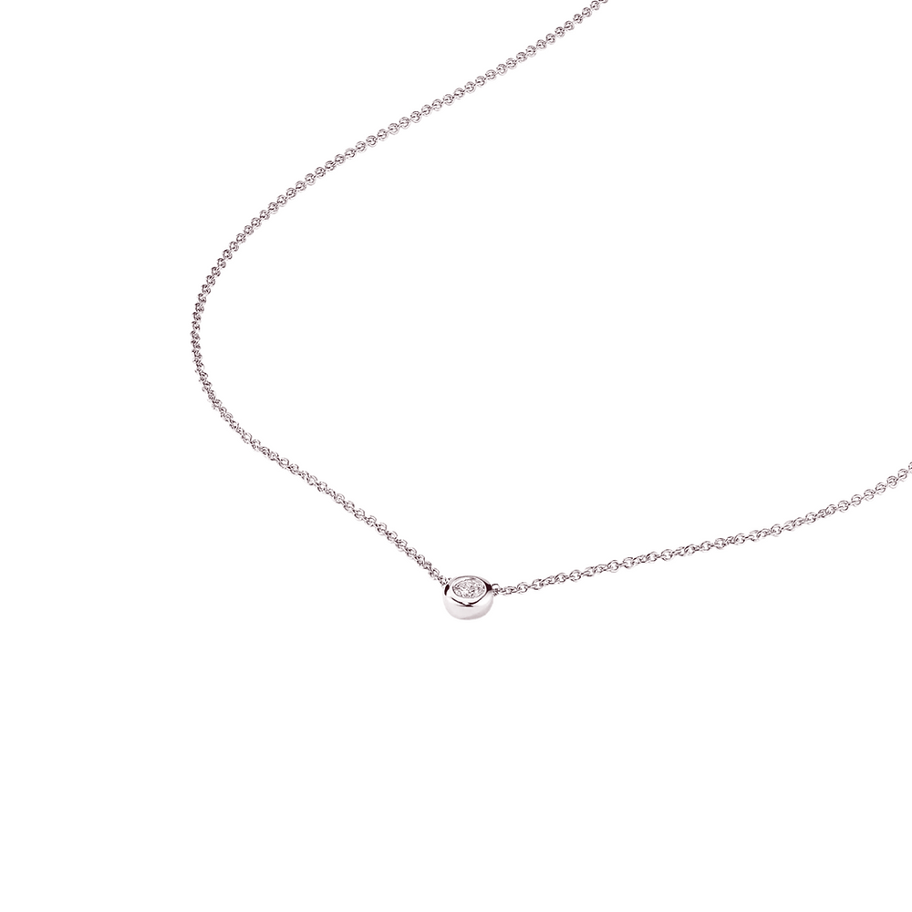 Illuminess™ Sterling Silver 'Light Inside Her' Choker