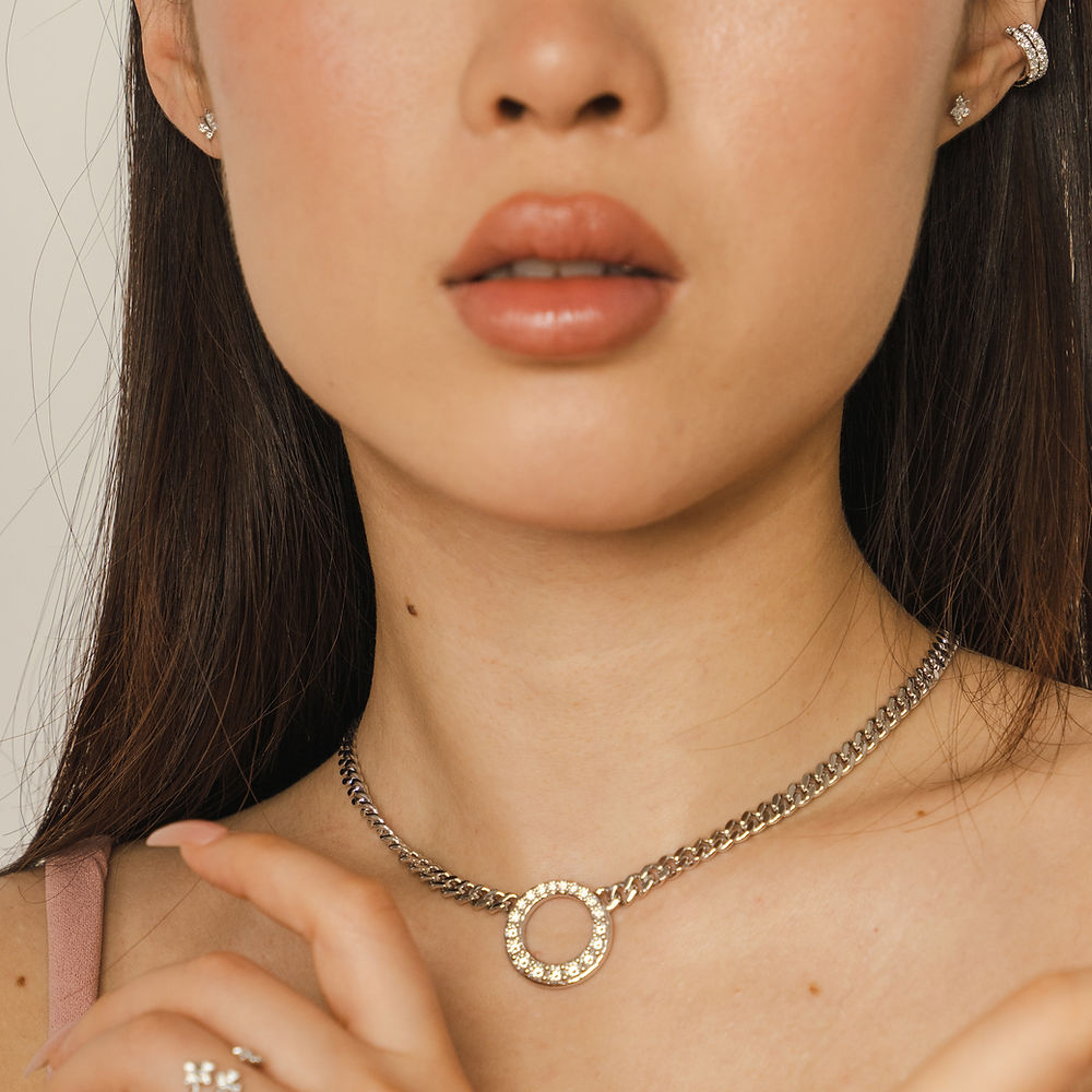 Archangel Choker™ in Sterling Silver - 15"