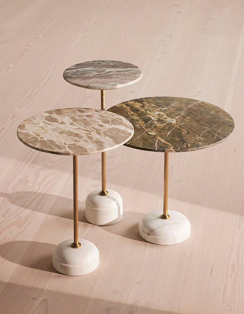 Abad Side Table, Marble