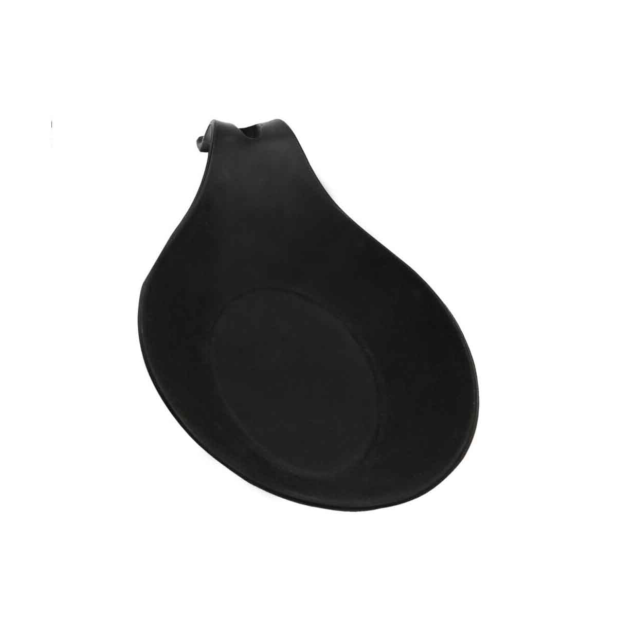 Zing Black Silicone Spoon Rest