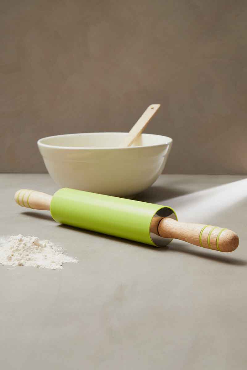 Zing Green Silicone Rolling Pin