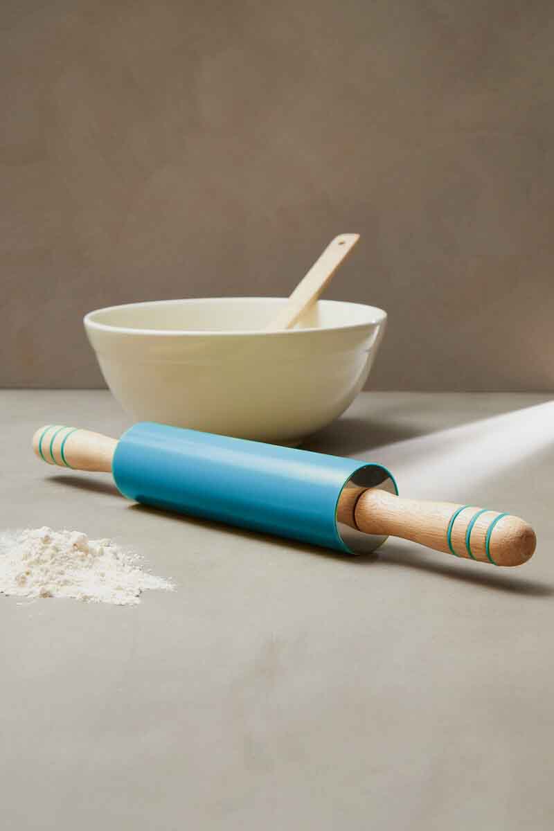 Zing Blue Silicone Rolling Pin