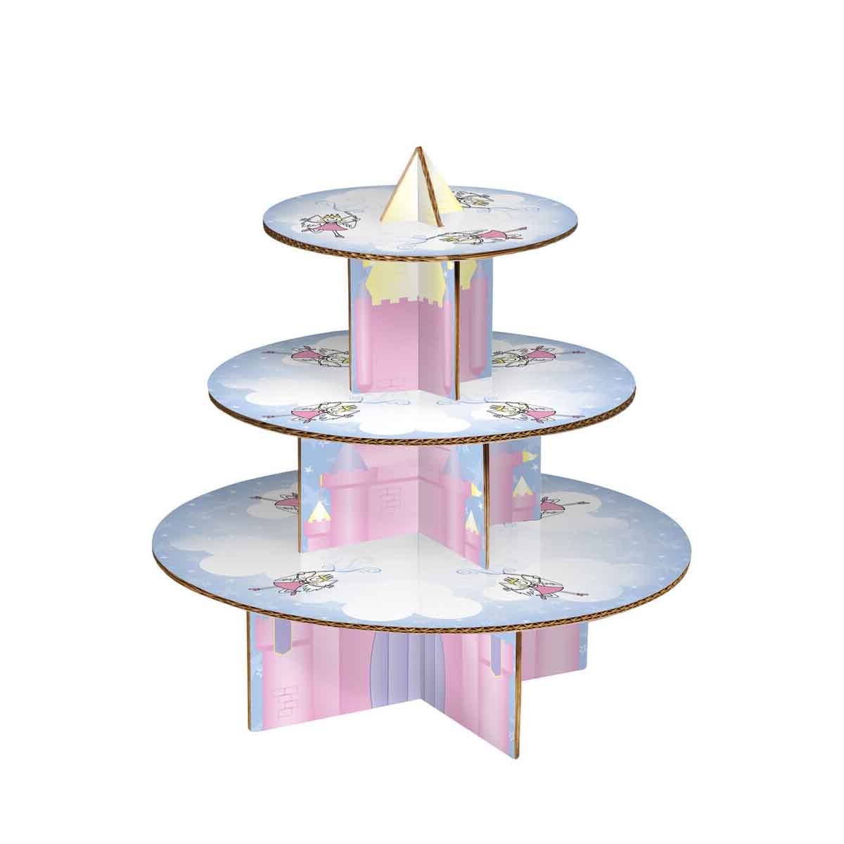 Fairy Castle 3 Tier Cake Stand