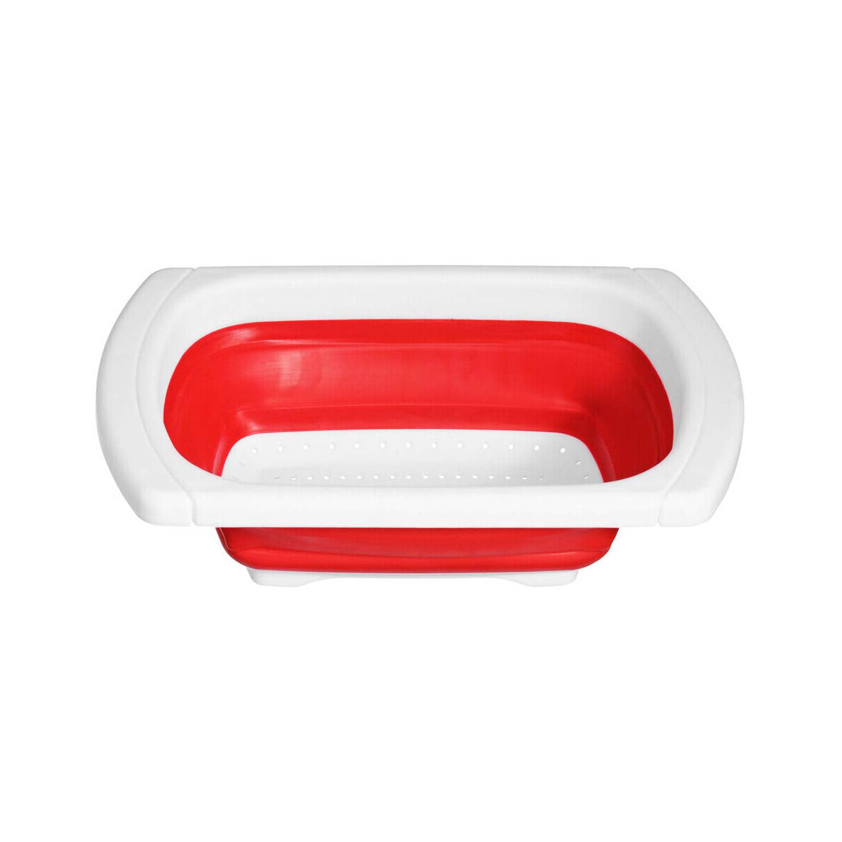 Zing Red Over Sink Colander