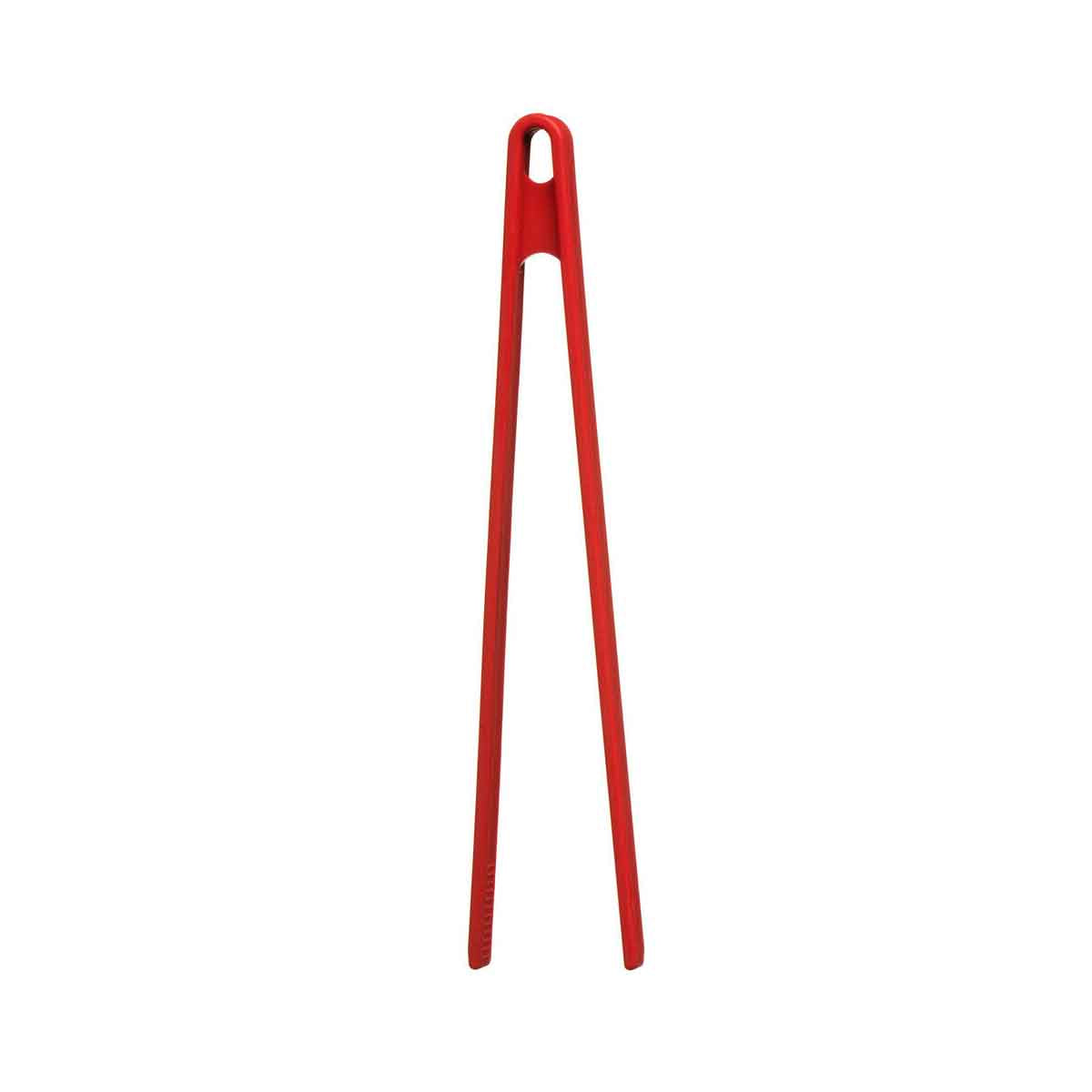 Zing Red Silicone Tongs