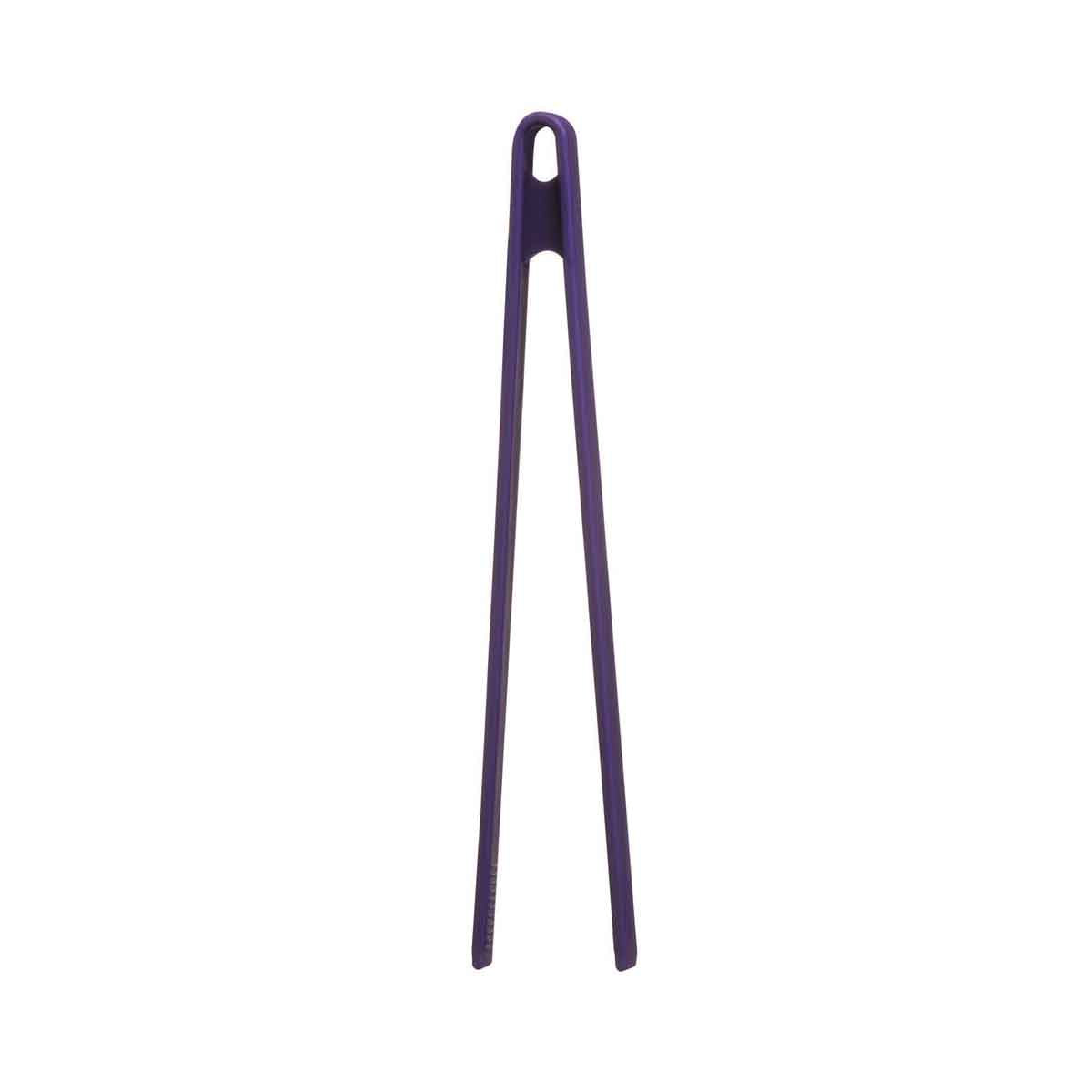 Zing Purple Silicone Tongs