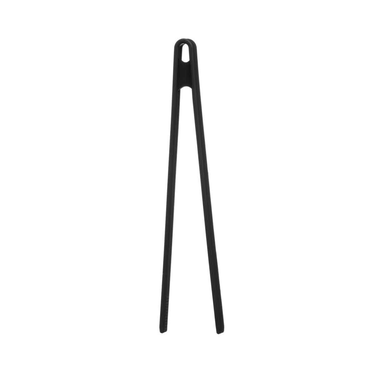 Zing Black Silicone Tongs
