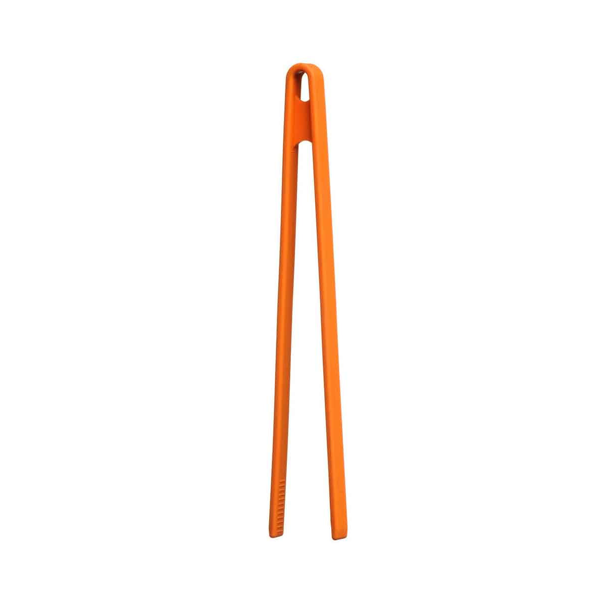 Zing Orange Silicone Tongs