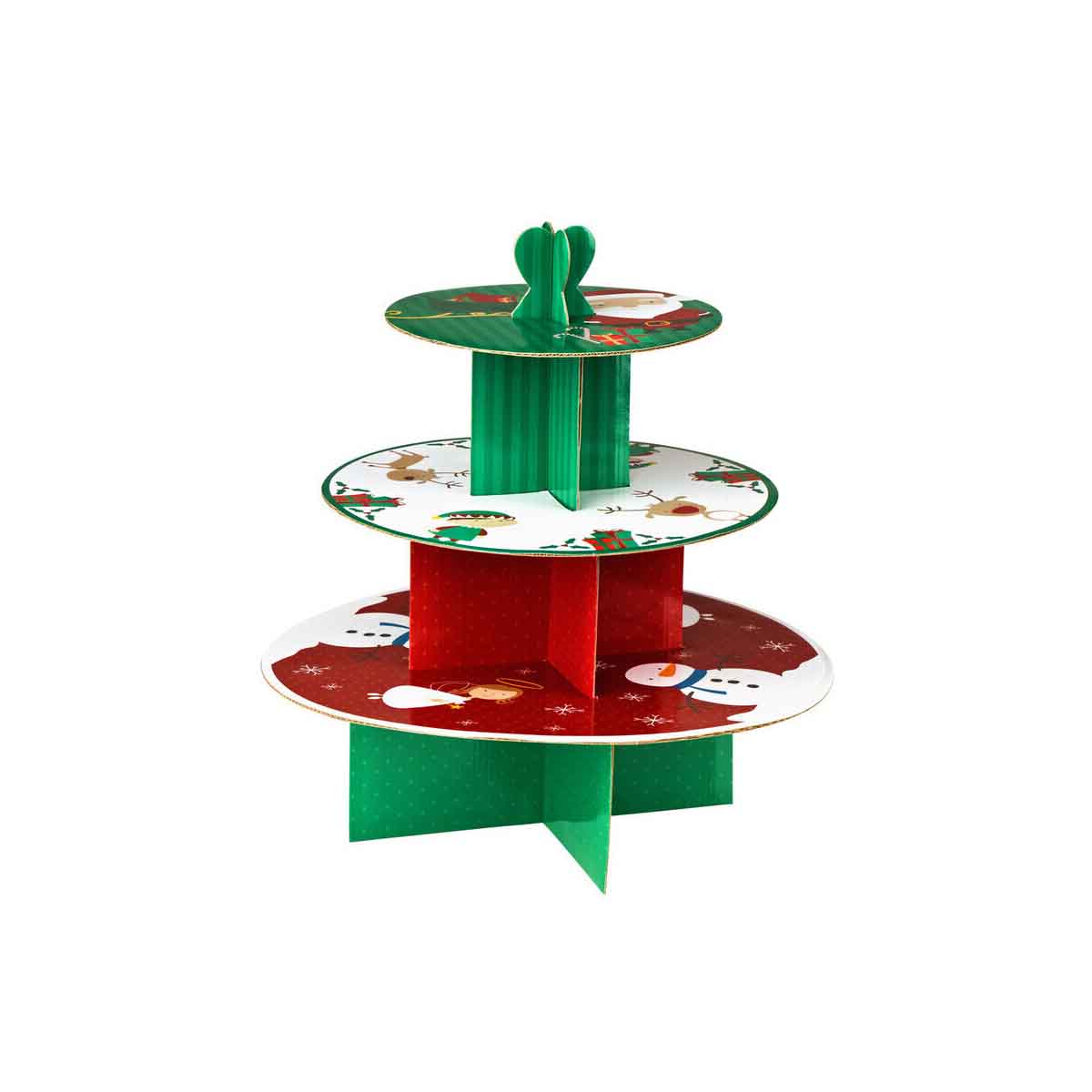 Christmas 3 Tier Cake Stand