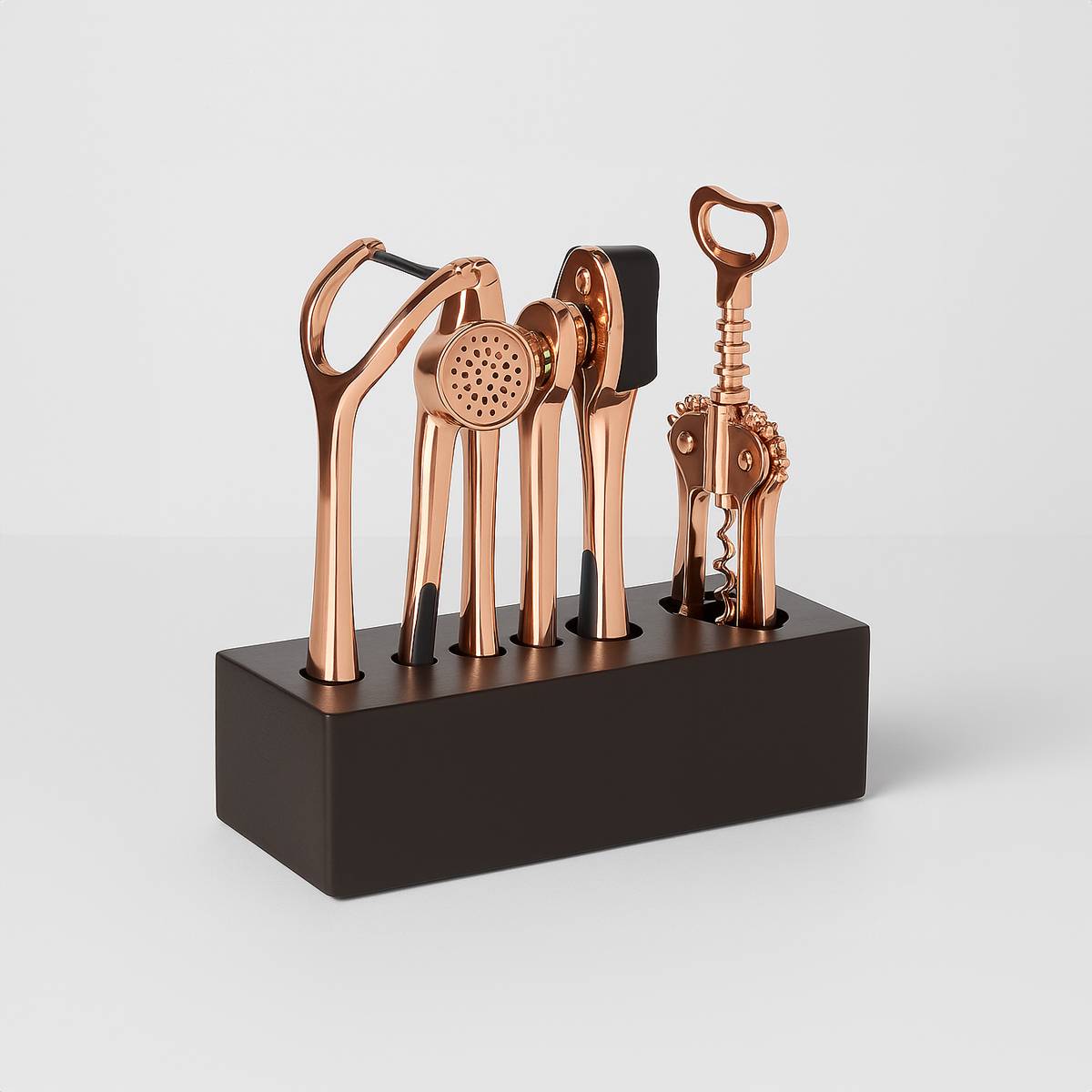 Paragon 5 Piece Rose Gold Kitchen Gadget