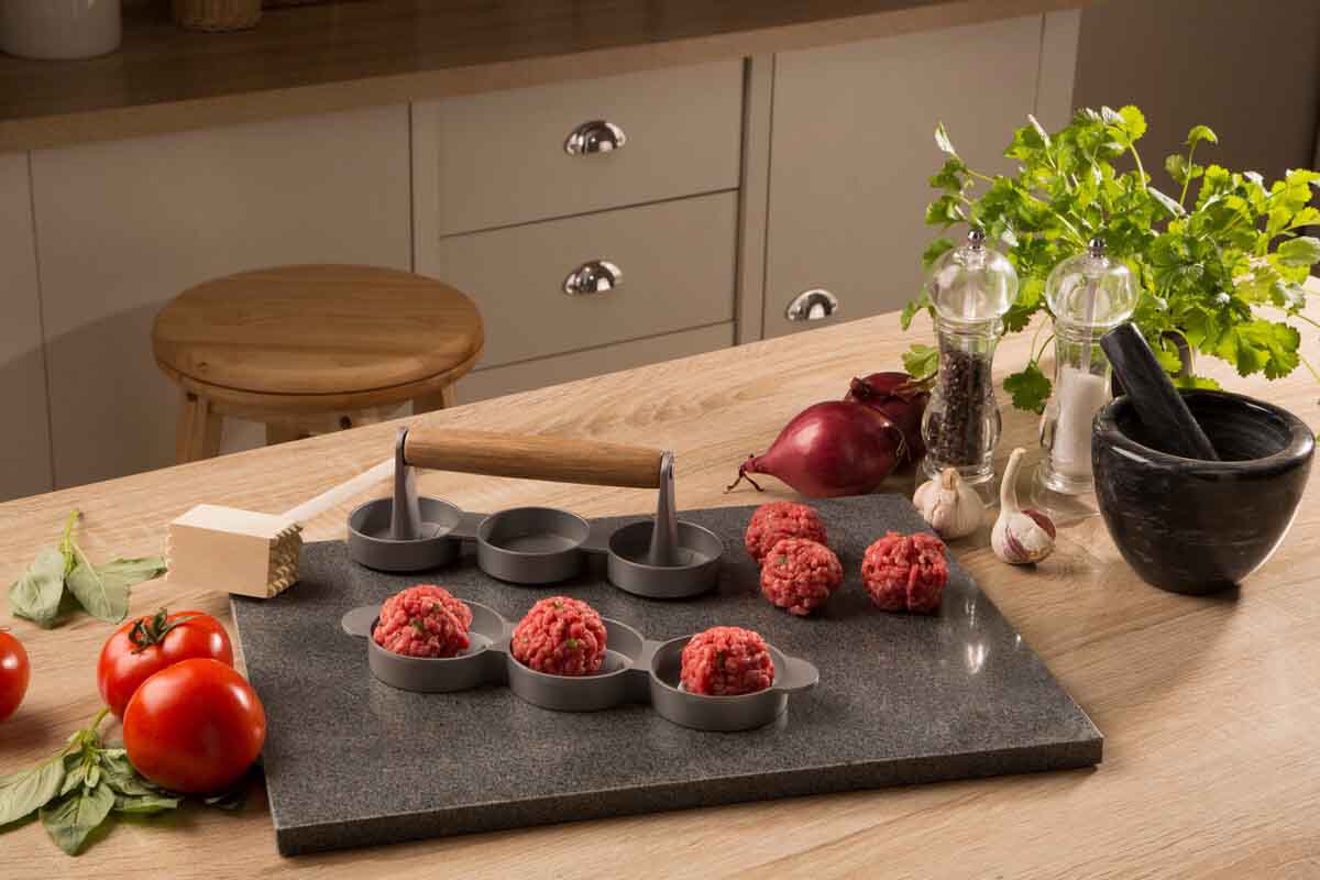 From Scratch Triple Mini Burger Press