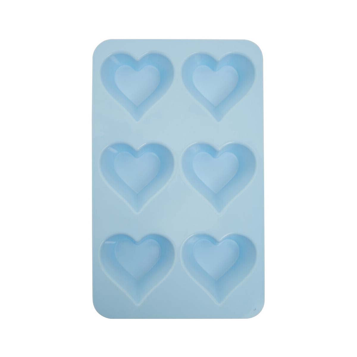 Zing Pastel Blue Heart Shape Cake Mould