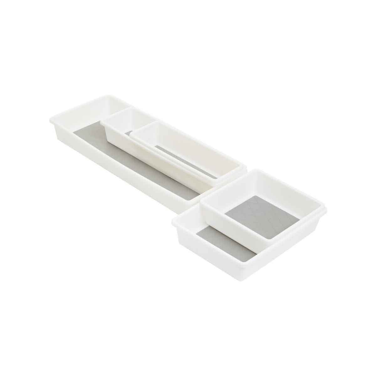 Romm Set Of 5 Plastic Drawer Organizer